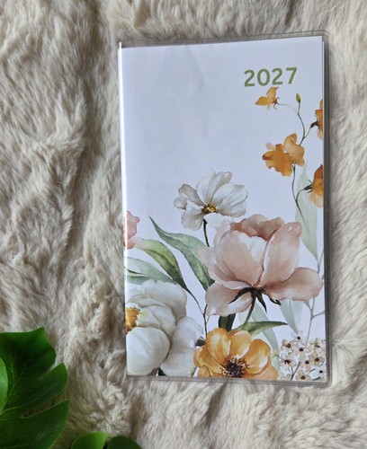 Taschenkalender 2027 floral - 2027,