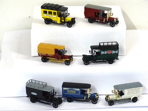 Märklin oldtimer 7x lkw - märklin, 1:87