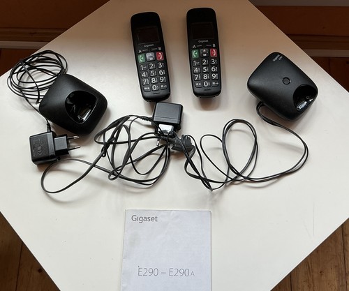 Gigaset e290 duo schnurloses - gigaset,