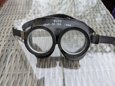 Orginal Militär Säureschutzbrille Brille Auer  Bundeswehr NSN 4240-12-195-2250