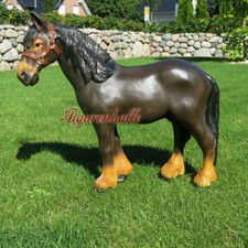 Pferd Gartenfigur Hengst