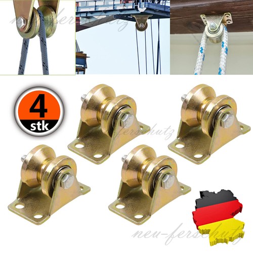Umlenkrollen seile nut - seile, v-nut