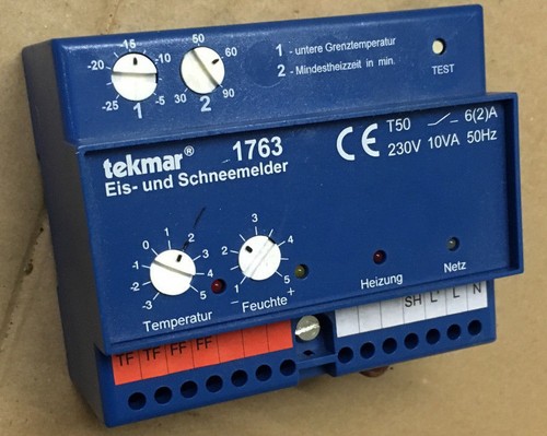 Tekmar 1763 eis und - 1763, eis-