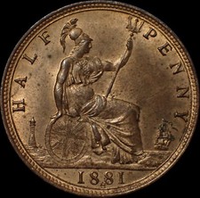 Großbritannien Half Penny