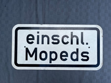 altes Verkehrsschild