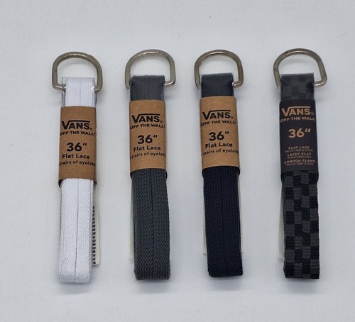 Vans flache schnürsenkel - vans,