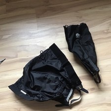 Gamaschen Stulpen mit Klettverschluß Größe S, für Wandern und Schnee