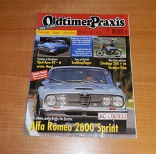 Oldtimer Praxis 10/1999, Buick Super, Sanglas Einzylinder, Opel Aero GT, Alfa.