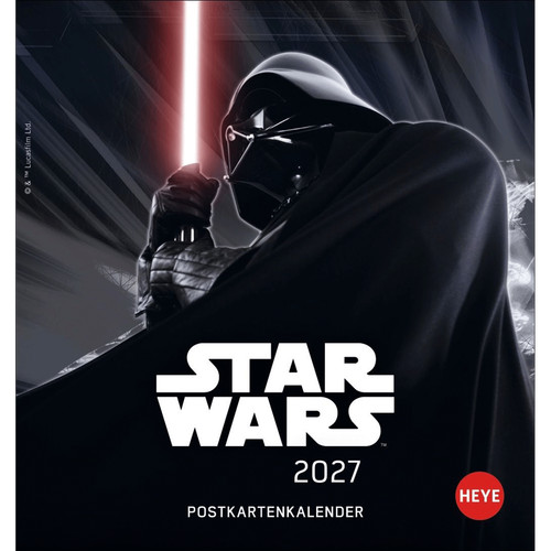 Star wars postkartenkalender - star,