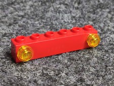 Lego 4170 1 x 6 Prisma-Stein rot + Prisma 4171 - Set 7740 7745 7725 7735 7755