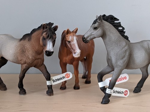 Schleich pferde 3x quarter - schleich,