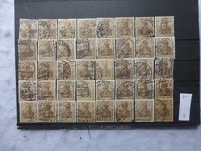 DR.# Mi. 84  Germania # Sammlung (4) # 40 Marken # gestempelt