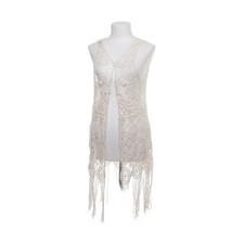 FB Sister, Weste, Größe: M/L, Beige, Spitze, Damen #YCc