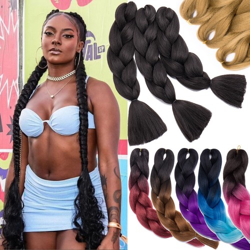 Ombre zöpfe box braid hair - box,