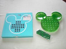 OVP - Solitärspiel Apfel grün Mickey Mouse - Leonardo Glas Brettspiel Solitaire