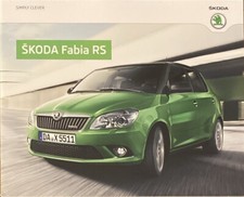 Skoda fabia und - fabia, rs