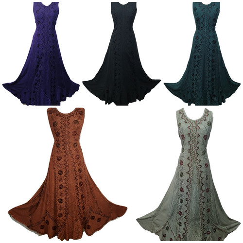 Kleid maxi lang - kleid,