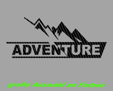 ADVENTURE 4x4 500mm Aufkleber Auto Wald Wandern Campen Urlaub Wohnwagen Windrose