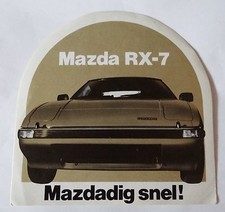 WerbeAufkleber Mazda RX-7