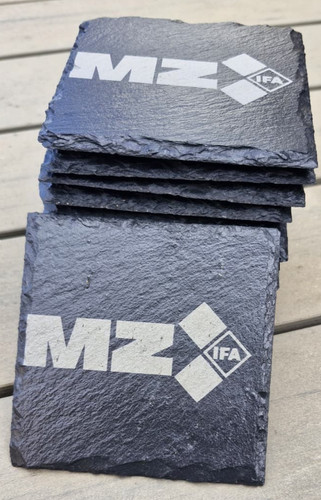 Untersetzer aus schiefer mz - aus,