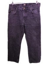 Lee Ranger Herren Jeans W36 L30 Denim schwarz black straight leg Vintage JH1-74