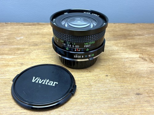 Minolta mount vivitar - md, 19mm