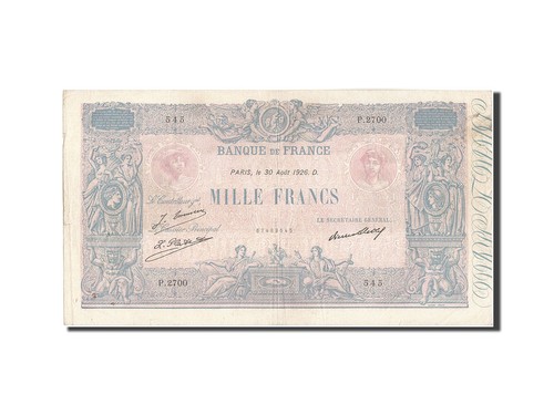 Geldschein frankreich 1000 - frankreich,,