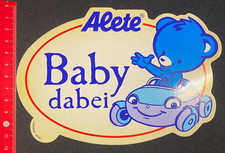 Aufkleber/Sticker: Alete Baby