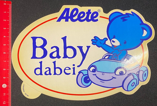 Aufkleber sticker alete baby - alete,