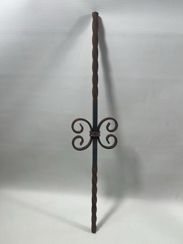 Zaunstab schmiedeeisen 12x12 - zaunstab,