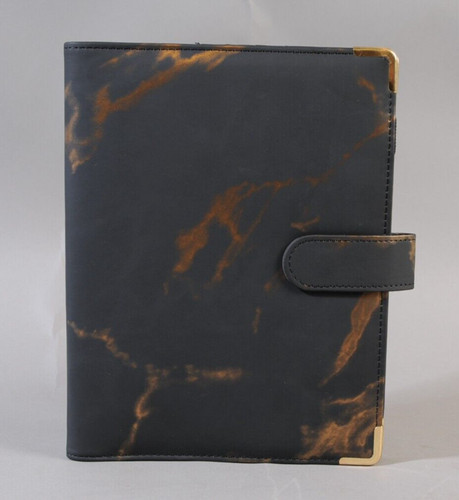 Ringbuch leder notizbuch - ringbuch, a6