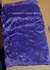 Pannesamt Dekostoff lila 1,60 x 3,20 m, Samt Basteln glänzend NEUwertig