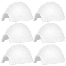  6 Pcs Iglu Mini Spielzeug