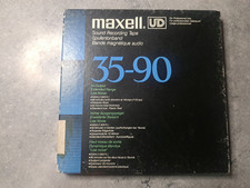 MAXELL UD Tonbandspule 18cm m. original Maxell UD Band TEAC AKAI REVOX #26
