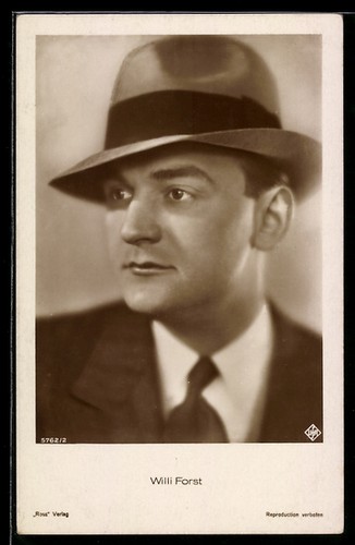 Schauspieler willy forst mit - forst,