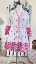 Kleid tunika hippie boho - kleid,