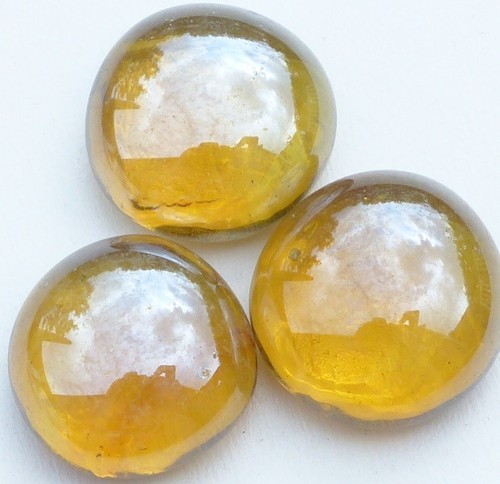 Glasnuggets gold gelb - -, gold-gelb