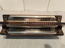 Hohner Mundharmonika Kreuzwender 6 x mit original Kasten
