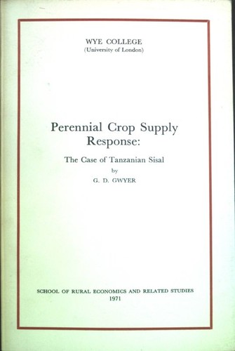 Perennial crop supply - perennial,