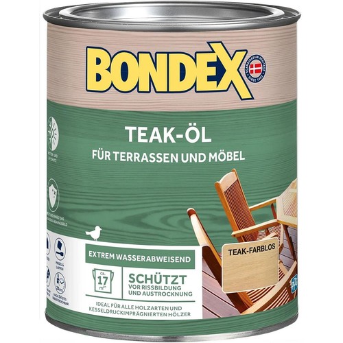 Bondex teak öl farbe - teak,