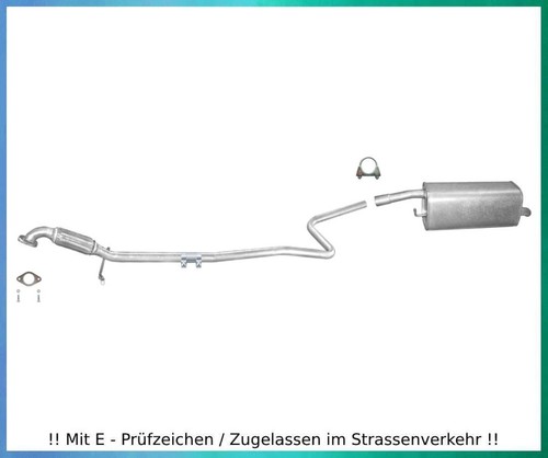 Auspuffanlage für ford - für,