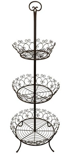 Metall etagere 132 hoch 3 - cm,