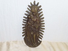Relief Heilige Maria mit Jesuskind! Strahlenkranzmadonna!