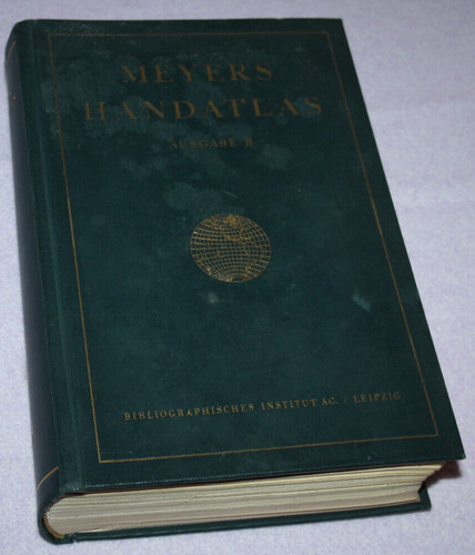 Meyers handatlas ausgabe - handatlas,