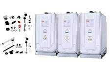 3 x 750 L Roth Heizöltank