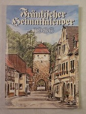 Fränkischer Heimatkalender 1986 128 Seiten Coburg