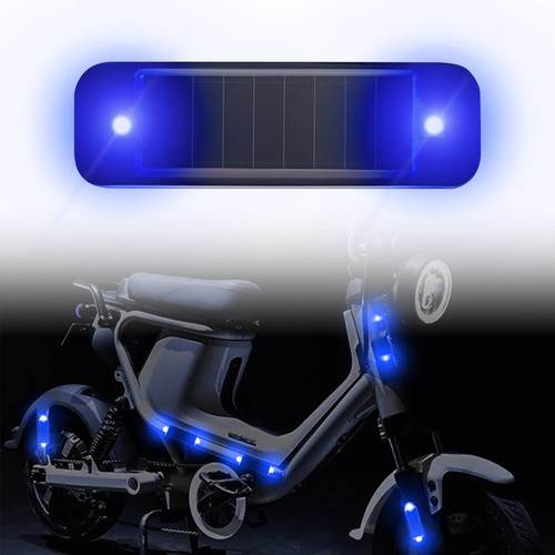 Solar led alarmanlage - led, auto