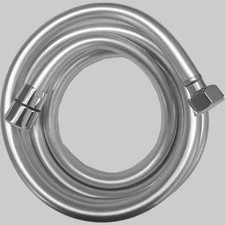 SILVER METALLIC SHOWER HOSE -