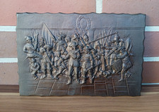 Relief Bild Gusseisen  die Nachtwache