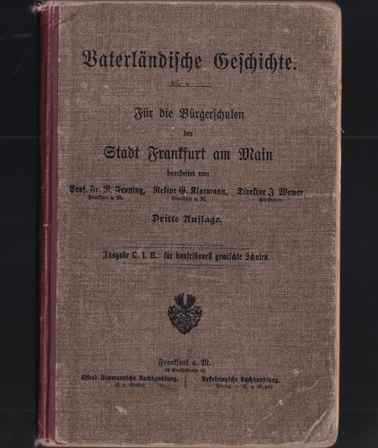Frankfurt um 1910 - m.,